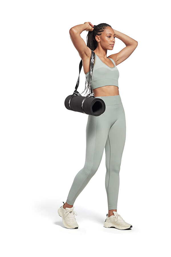 Reebok Yoga Seamless Sport Зеленый Женщина Топ