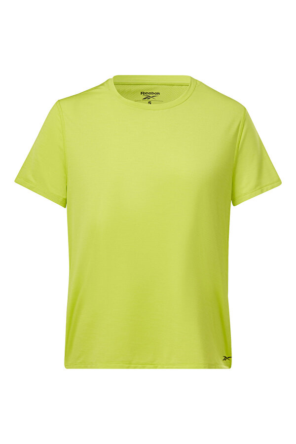 Reebok Ac Athletic Tee Желтый Женщина Футболка