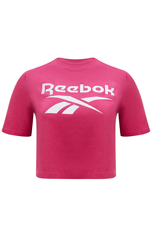 Reebok Ri Bl Crop Tee Фуксия Женщина Футболка