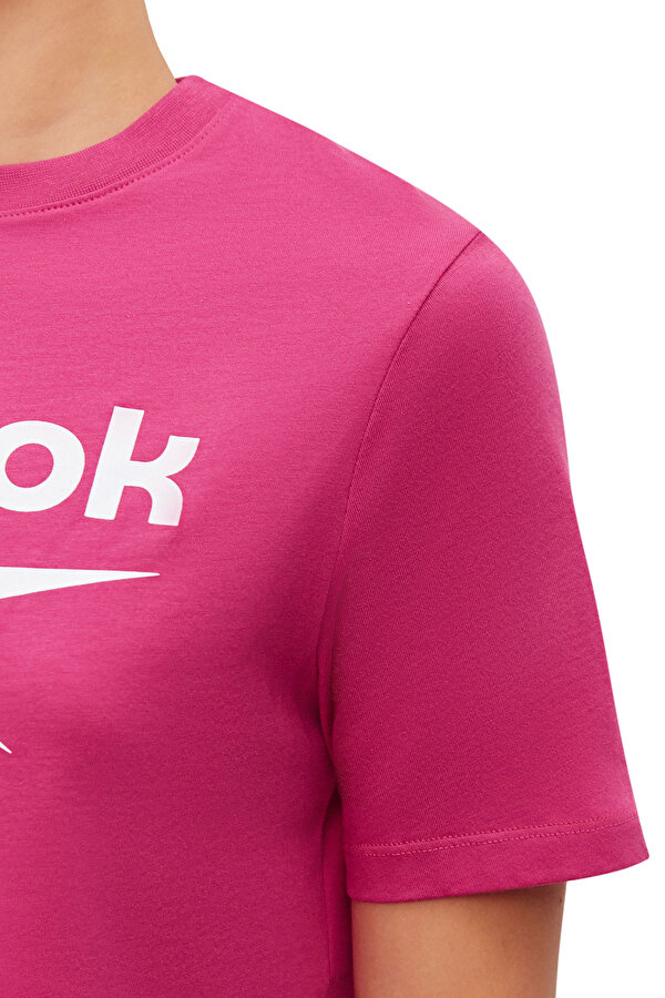 Reebok Ri Bl Crop Tee Фуксия Женщина Футболка