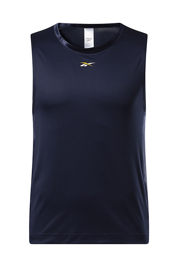 Reebok Bb Mesh Tank Синий Мужчина Майка