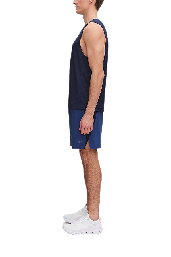 Reebok Bb Mesh Tank Синий Мужчина Майка