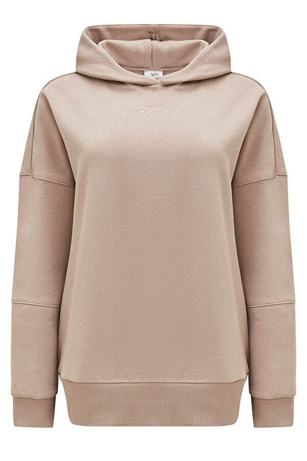 Reebok Lux Oversized Hoodie Серый 035 Женщина Толстовка С Капюшоном