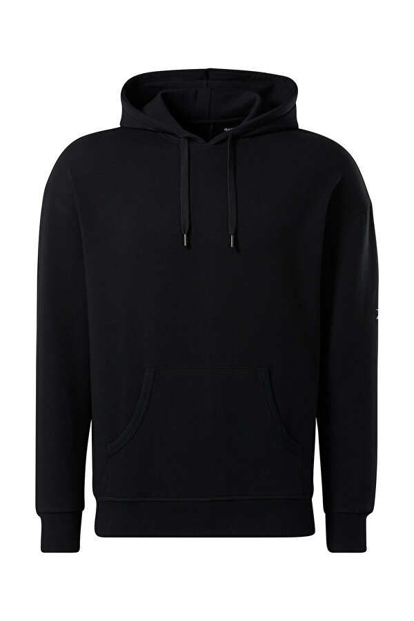 Reebok Ts Dreamblend Cotto Черный Взрослый, Унисекс Толстовка С Капюшоном