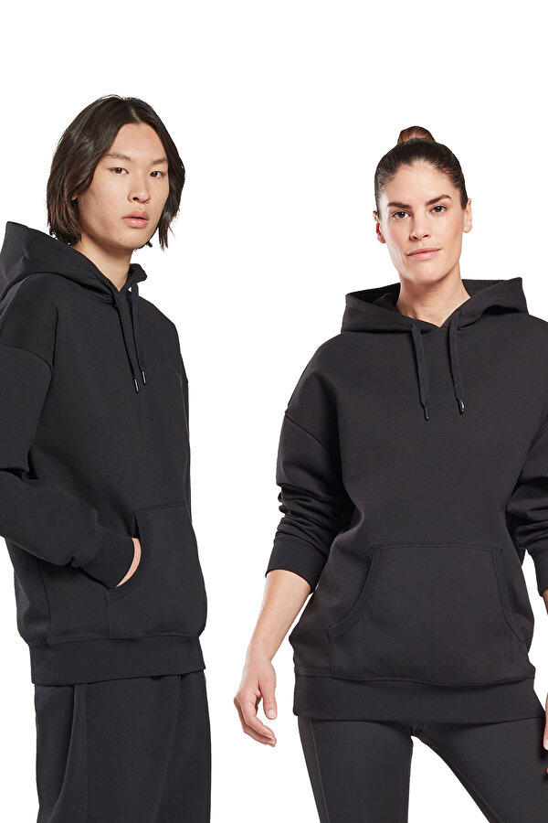 Reebok Ts Dreamblend Cotto Черный Взрослый, Унисекс Толстовка С Капюшоном