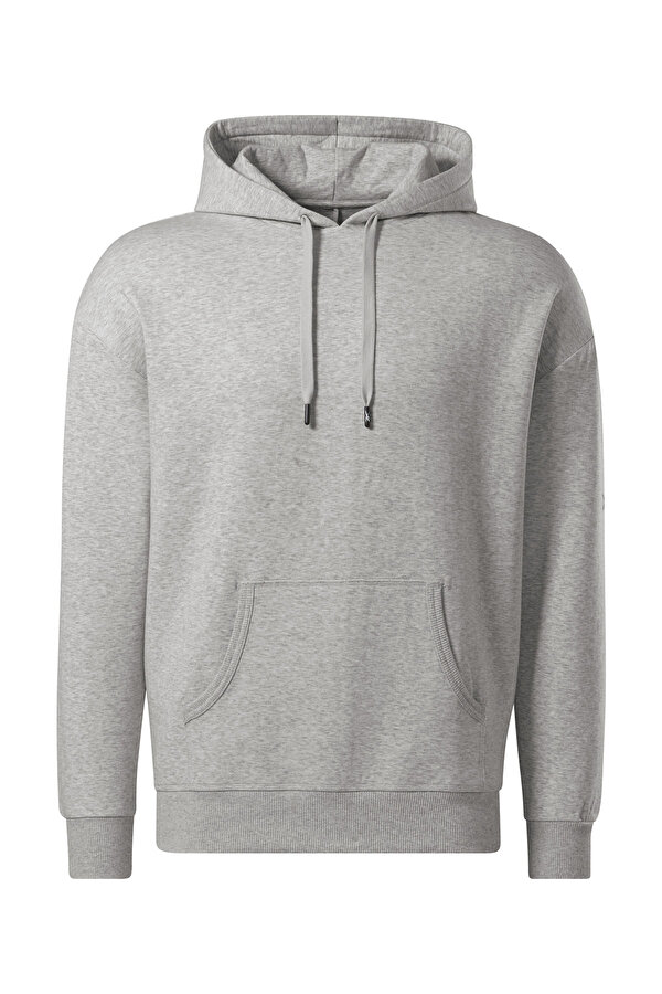 Reebok Ts Dreamblend Cotto Серый Взрослый, Унисекс Толстовка С Капюшоном