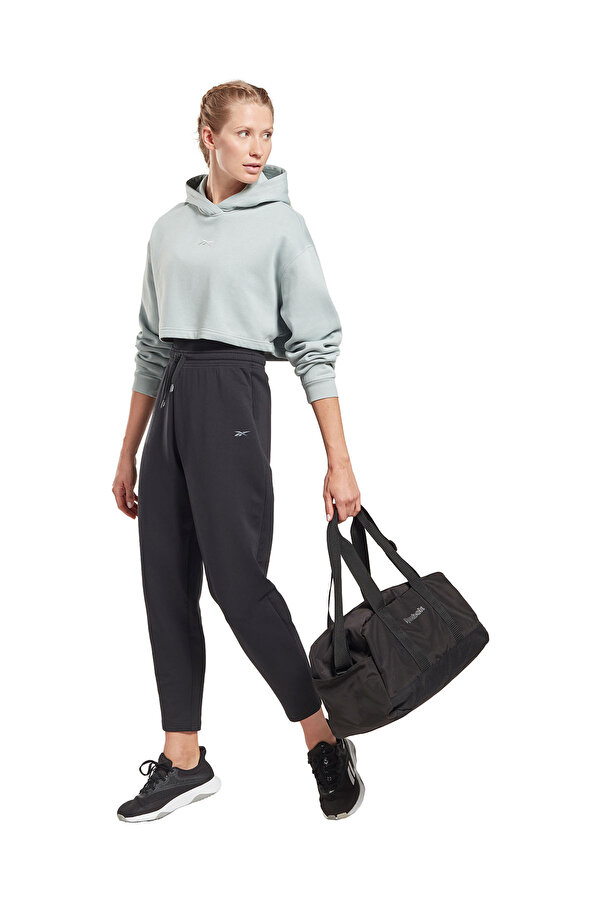 Reebok Yoga Hoodie Coverup Бирюзовый 005 Женщина Толстовка С Капюшоном