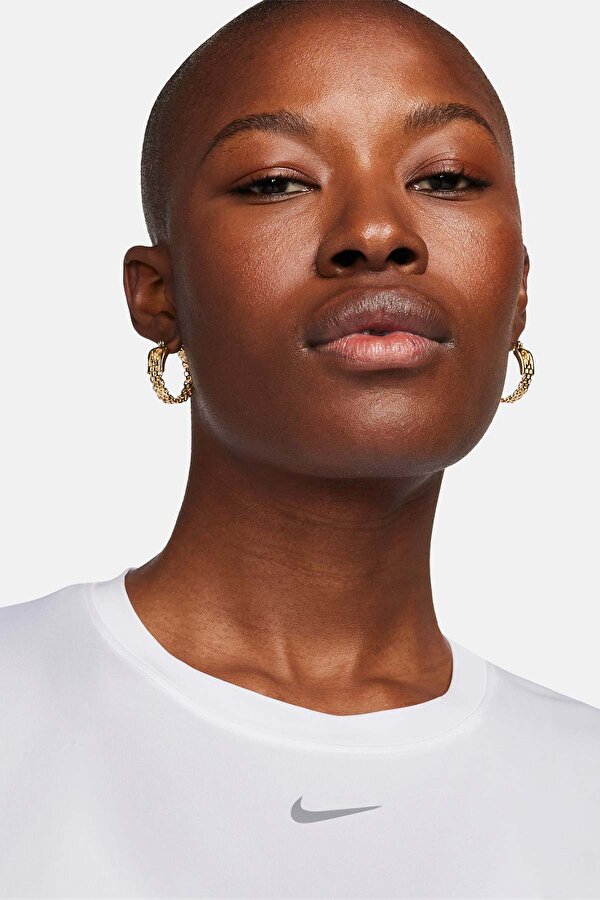 Nike W NK ONE CLASSIC DF SS TO WHITE Woman Sleeve T-Sh