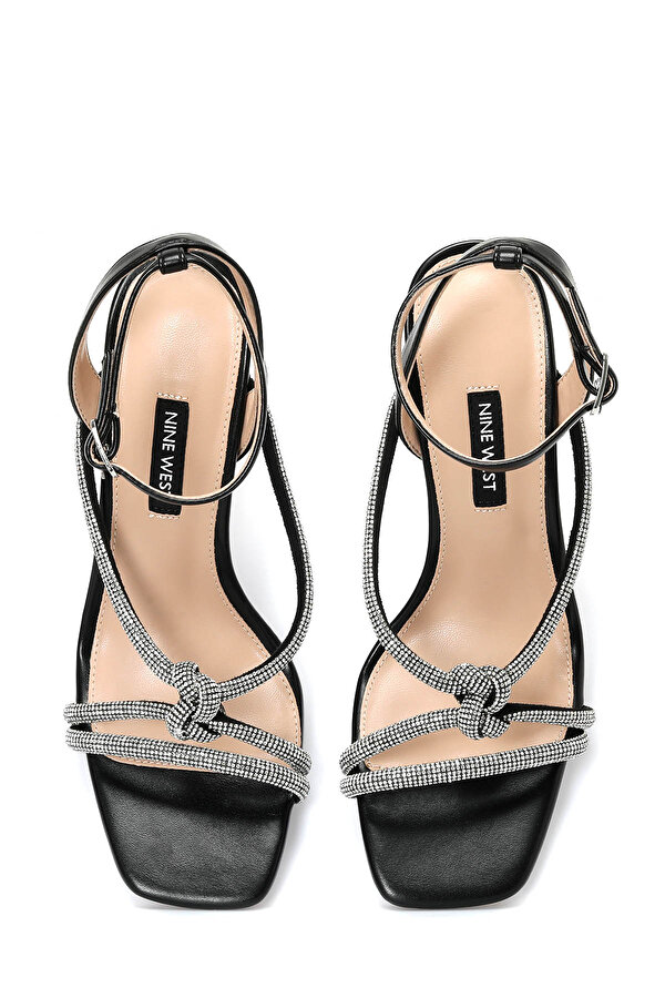Nine West FAIR 4FX Siyah Kad n Topuklu Sandalet Ayakkab