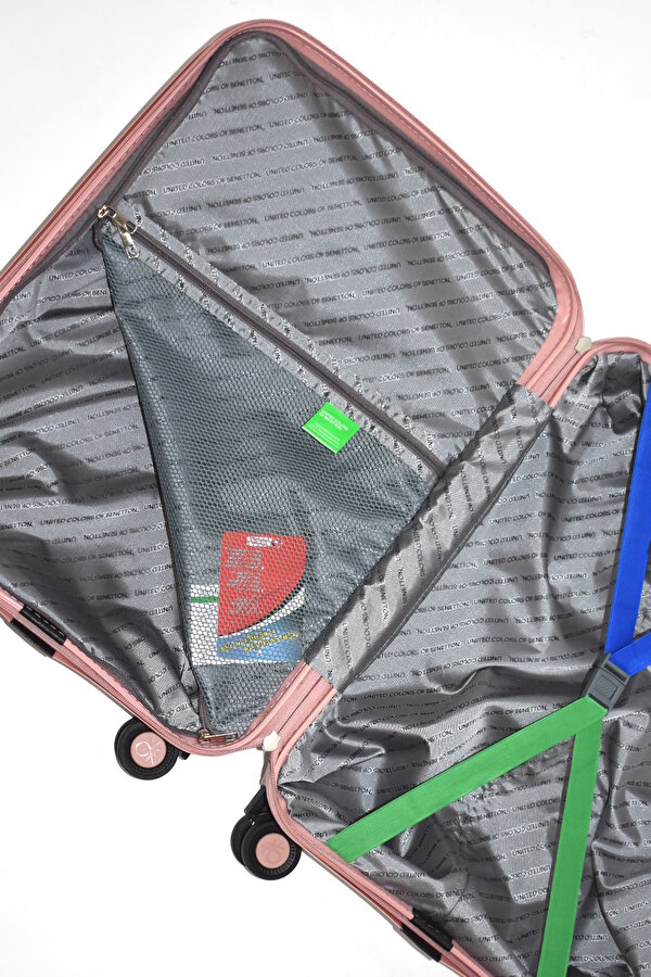 United Colors of Benetton Büyük Boy Kırılmaz Valiz Polipropilen BNT2000