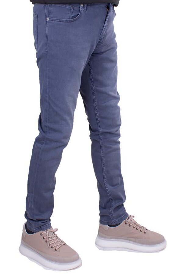 Twister Jeans Twister Panama 748-04 Gri Düşük Bel Dar Paça Erkek Jeans Pantolon