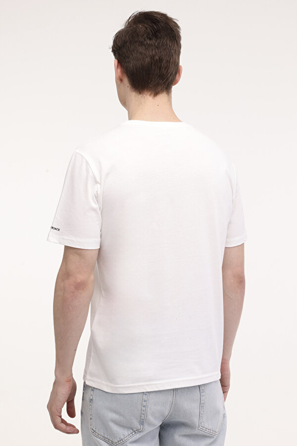 Lumberjack ML WILLY 11DS1004 4FX ECRU Man Sleeve T-Sh