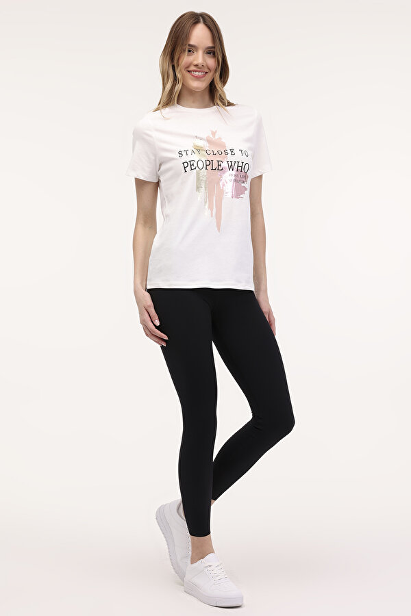 Kinetix WL LELIA 11MS250 4FX ECRU Woman Sleeve T-Sh