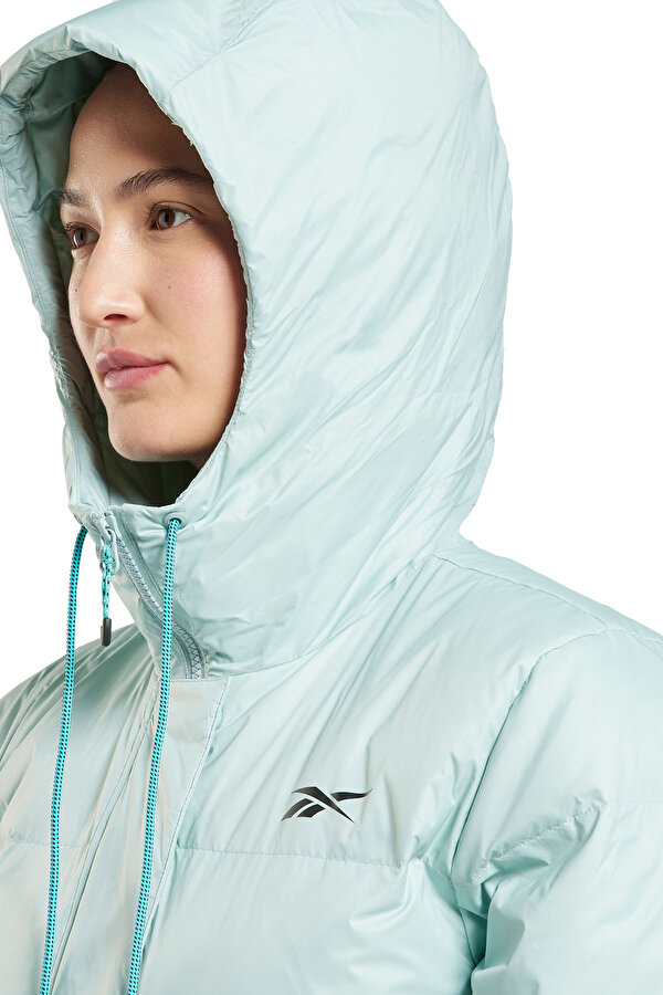 Reebok Ow Long Down Jacket Серый 016 Женщина Куртка