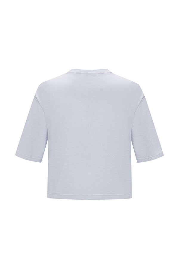 Reebok RUN GRAPHIC SS TEE L BLUE Woman 054