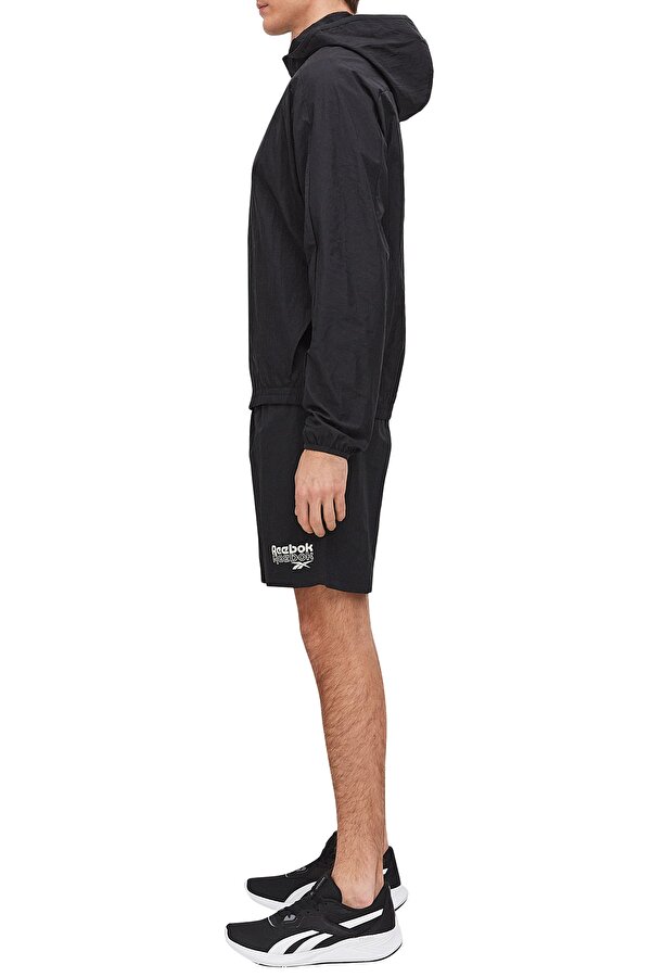 Reebok Running Woven Wind Jkt Черный Мужчина Куртка Ветровка