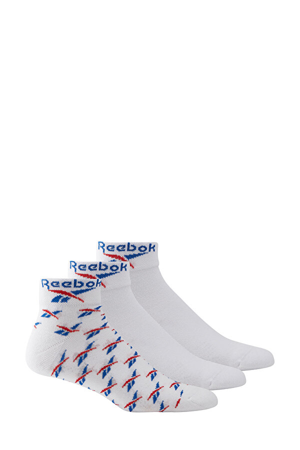 Reebok CL FO Ankle Sock 3P WHITE Unisex 123