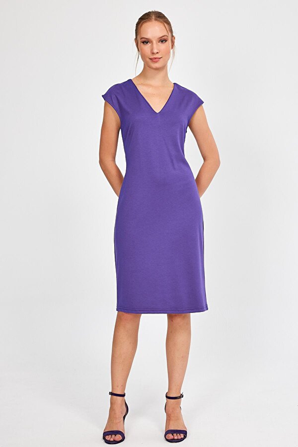 Alexander Gardi ALEXANDERGARDI V YAKA KALEM ELBİSE (B23-0081)