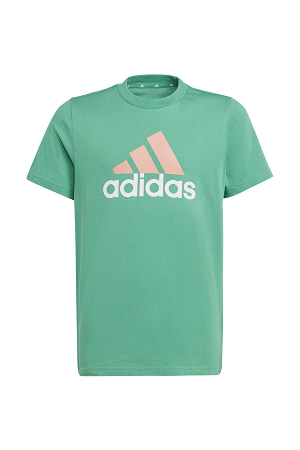 adidas U BL 2 TEE Yeşil Erkek Çocuk Kısa Kol T-Shirt