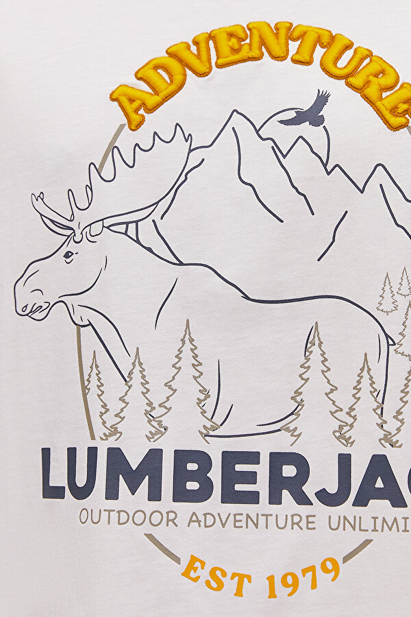 LUMBERJACK Clothing Lumberjack Ml Teon 11Ut1013 4Fx Экрю