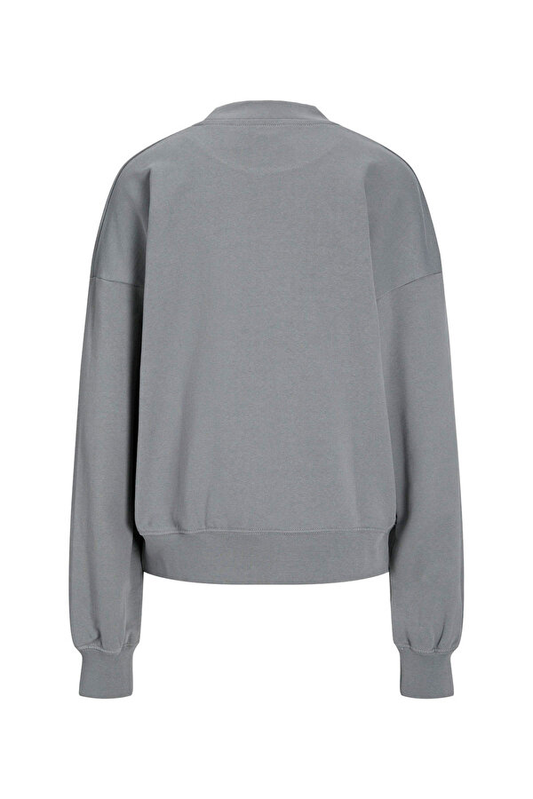 Jjxx JXRIRI LOOSE LS CREW SWEA GRI Kadın Sweatshirt