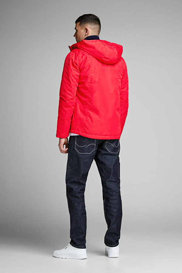 Jack & Jones JCOBEST JACKET Kırmızı Erkek Mont