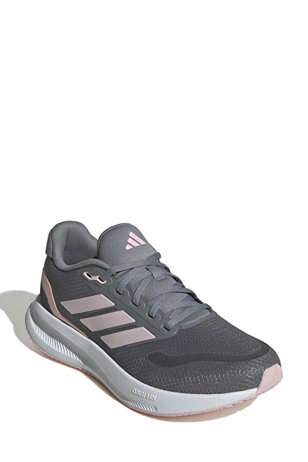 adidas RUNFALCON 5 W GRI Kadın Koşu Ayakkabısı