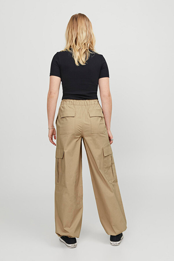 Jjxx JXYOKO COSY CARGO PANT Bej Kadın Pantolon