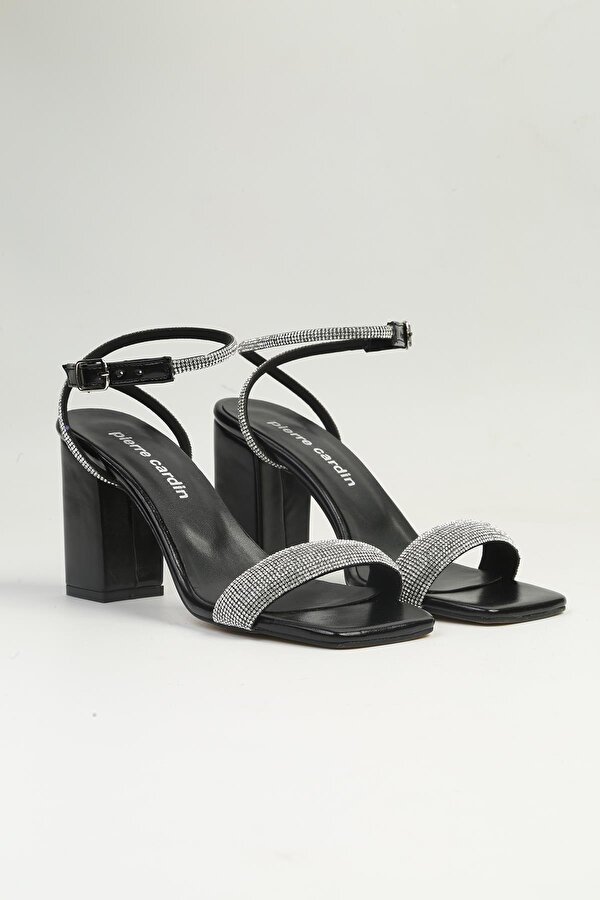 Pierre Cardin ® | PC-53056- 3959 Siyah-Kadın Topuklu Ayakkabı