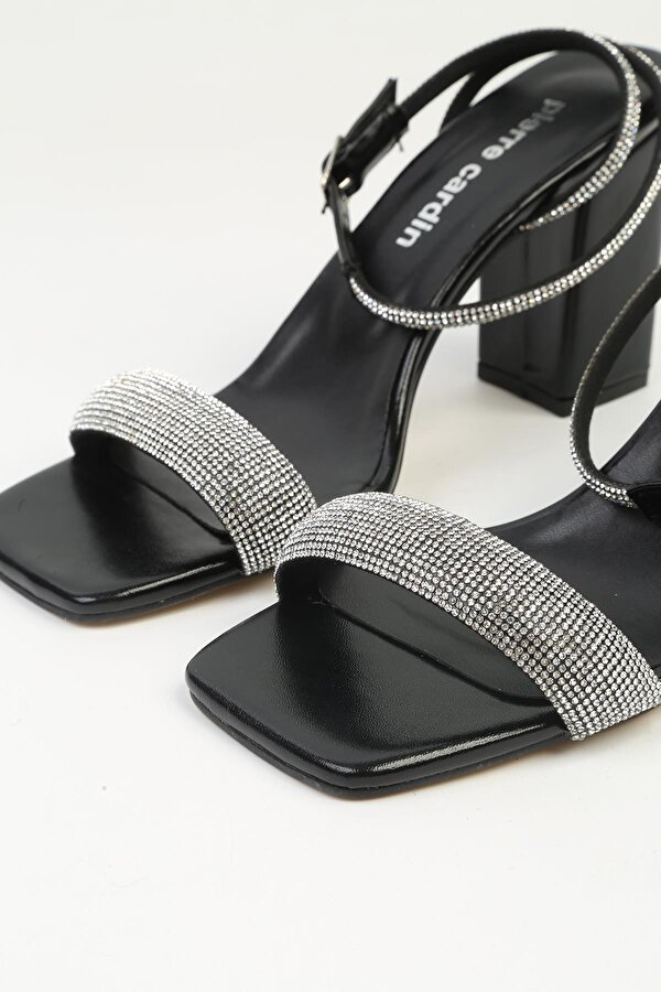 Pierre Cardin ® | PC-53056- 3959 Siyah-Kadın Topuklu Ayakkabı