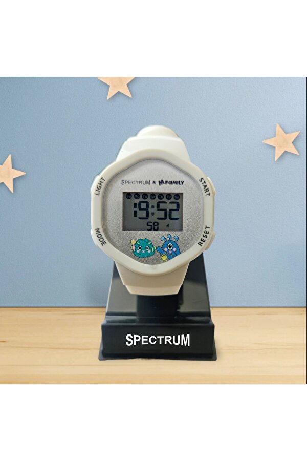 Spectrum Silikon Kordon Su Geçirmez Çocuk-Genç Dijital Kol Saati 2126LK