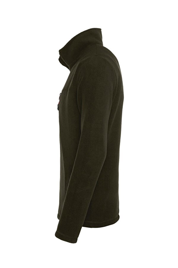 GENIUS STORE Store Erkek Polar Renkli Yarım Fermuarlı Cepli Tactical Flecee