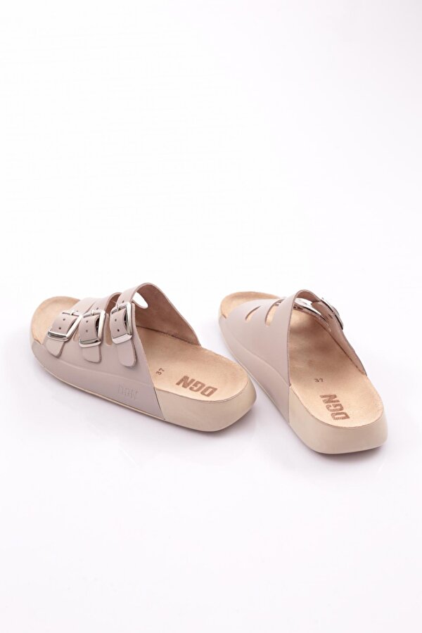 DGN P29 Kadin Tokali Üç Bantli Terlik