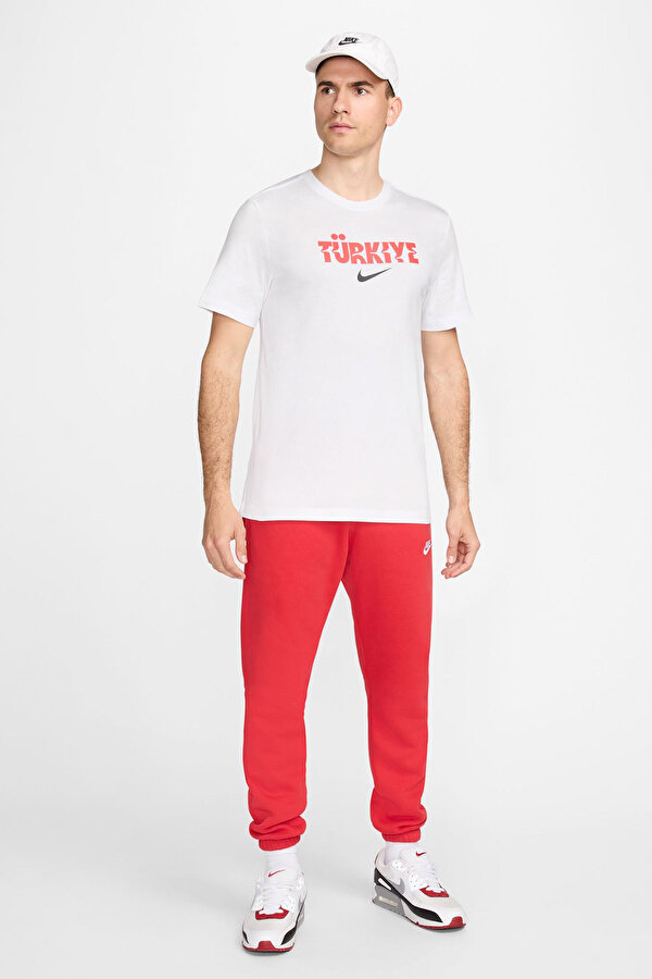 Nike TUR M NK CREST TEE Beyaz Erkek Kısa Kol T-Shirt