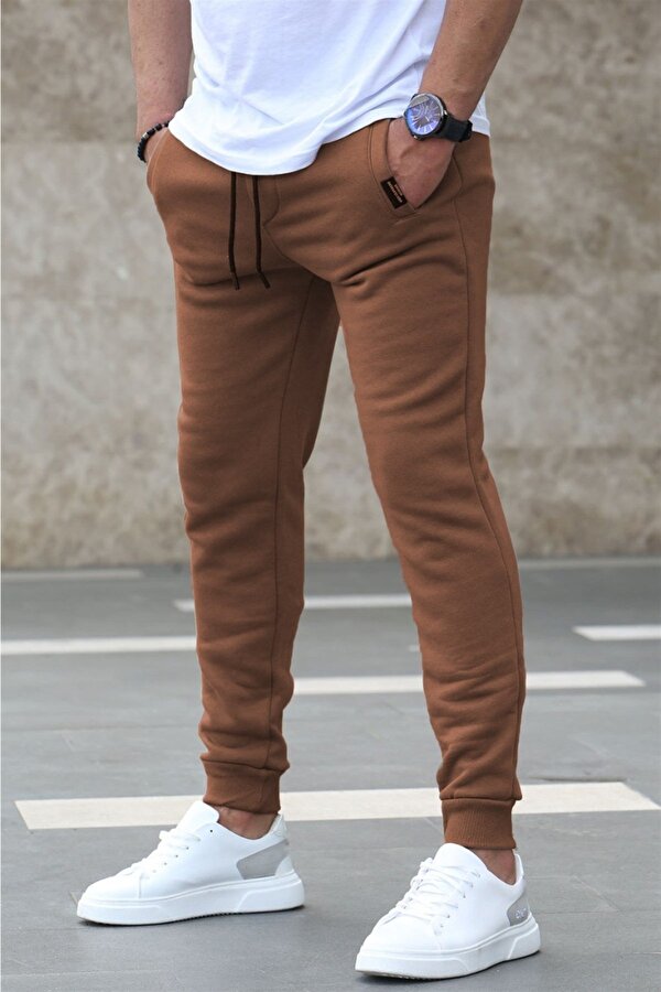 Madmext Kahverengi Basic Eşofman 4210