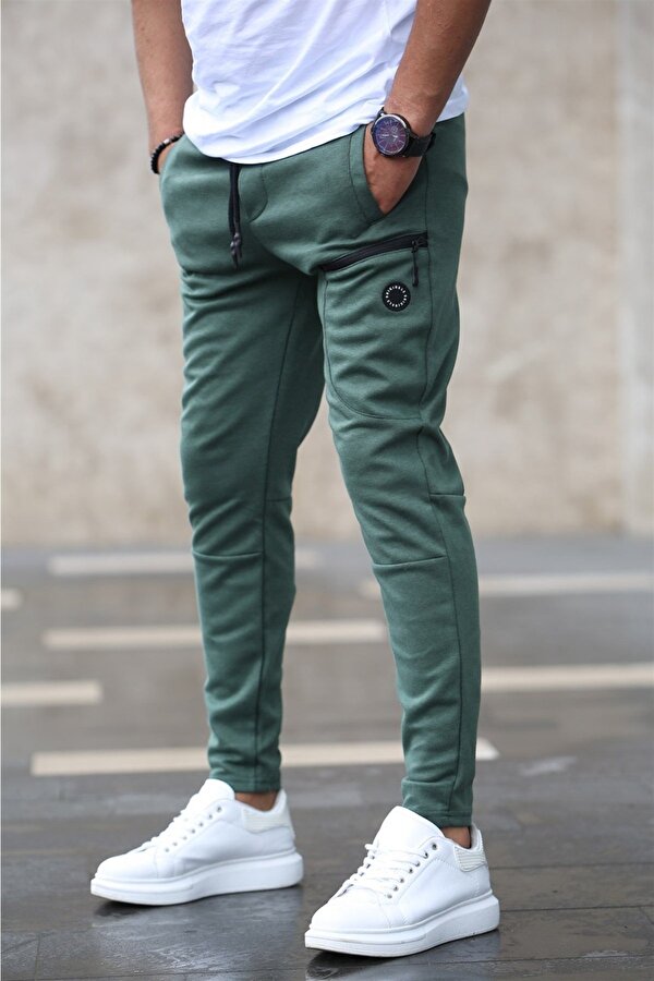 Madmext Basic Haki Eşofman 4207