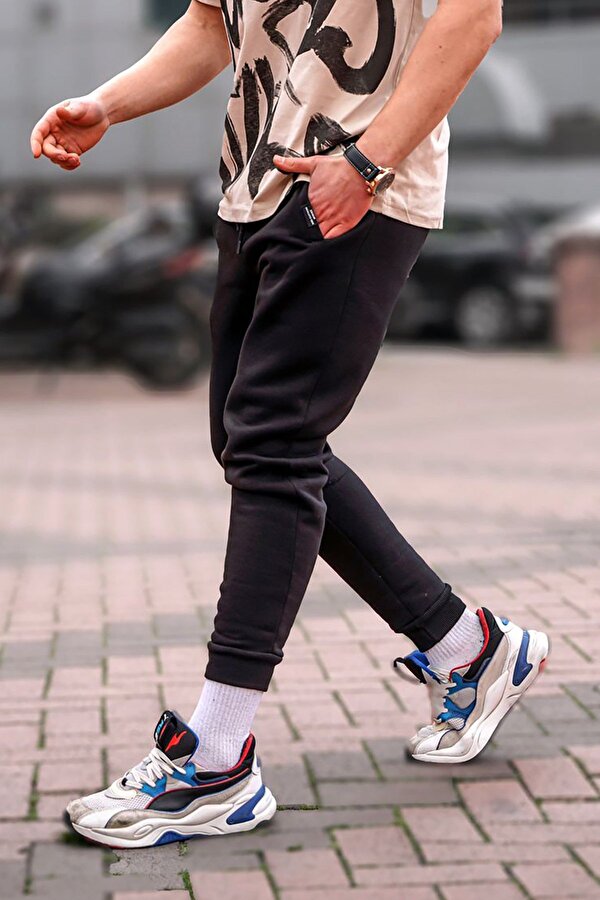 Madmext Basic Siyah Eşofman 4210