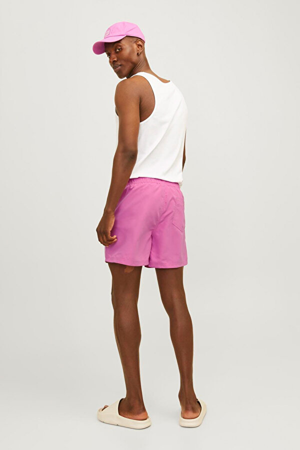 Jack & Jones JPSTFIJI JJSWIM SOLID LY Pembe Erkek Deniz Şortu