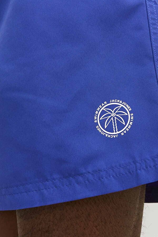 Jack & Jones JPSTFIJI JJSWIM SOLID LY Mavi Erkek Deniz Şortu