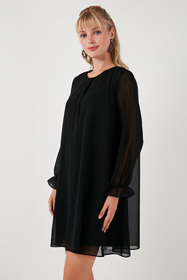 Lela Bayan Elbise 611EL303 SİYAH