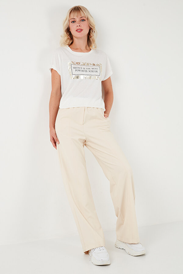 Lela Bayan T Shirt 6671007 EKRU