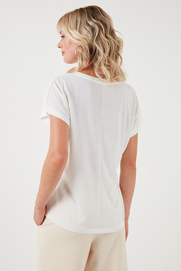 Lela Bayan T Shirt 6671007 EKRU
