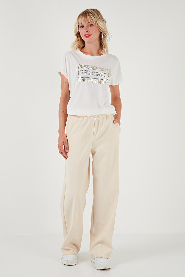 Lela Bayan T Shirt 6671007 EKRU