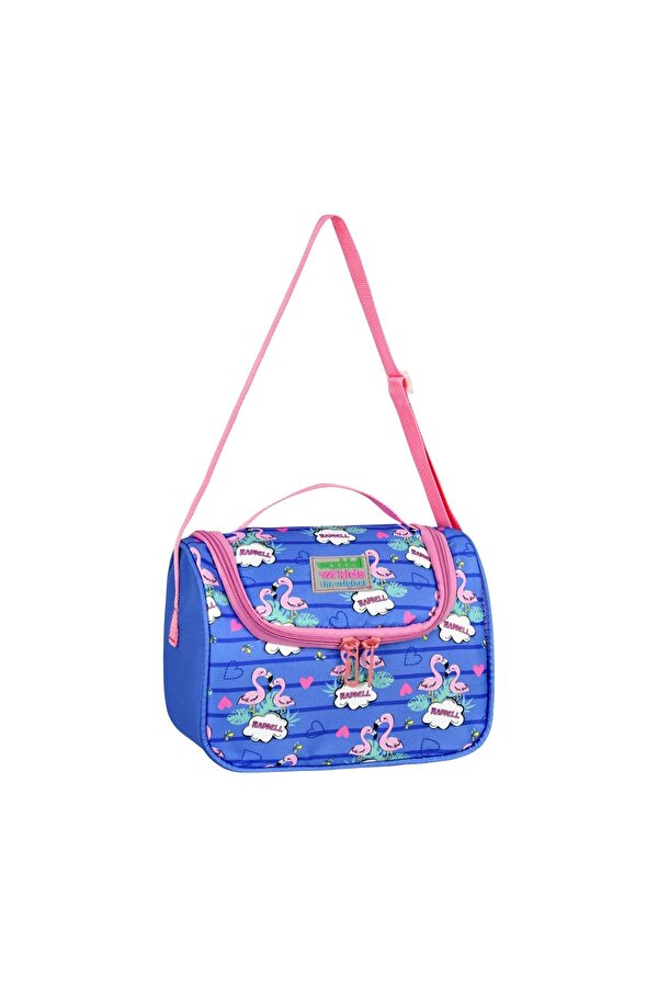 Waddell Lisanslı Sevimli Flamingo Desen Beslenme Çantası