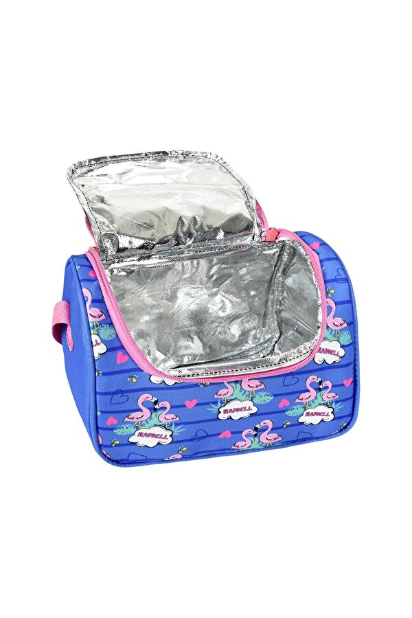 Waddell Lisanslı Sevimli Flamingo Desen Beslenme Çantası