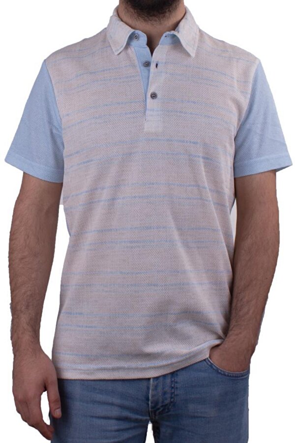 Twister Jeans 2281 Mavi Polo Yaka Erkek T-Shirt