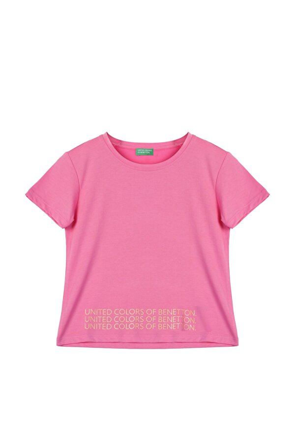 United Colors of Benetton Kız Çocuk Tshirt BNT-G21286