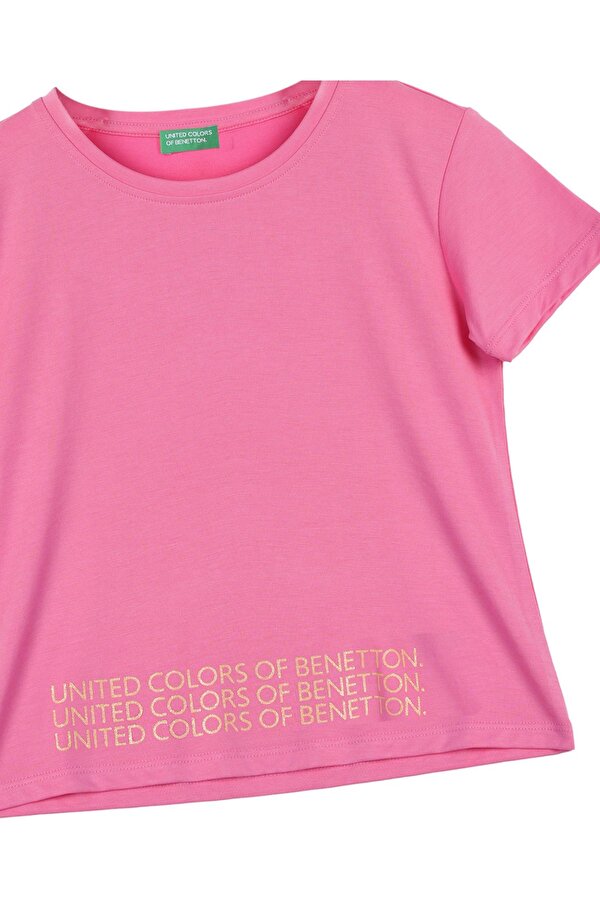 United Colors of Benetton Kız Çocuk Tshirt BNT-G21286