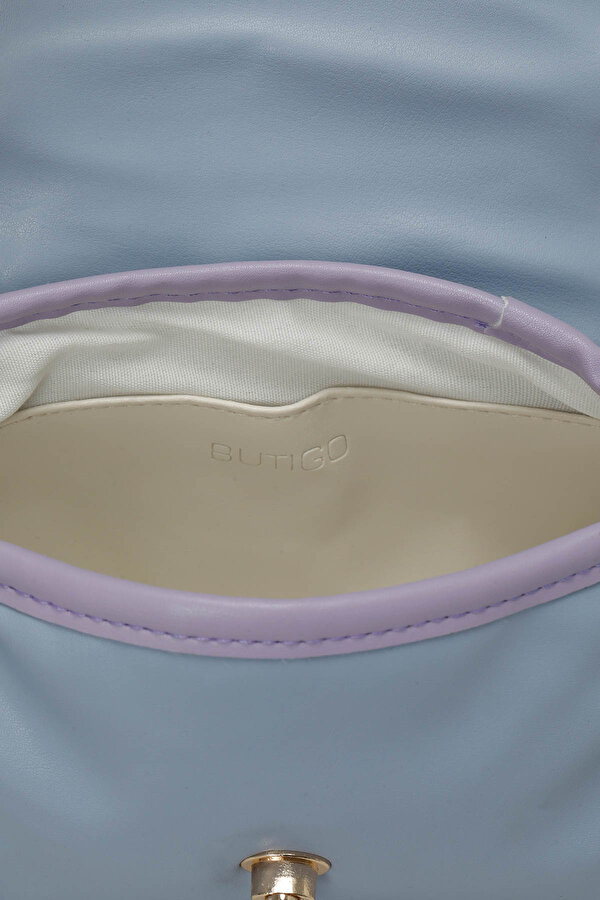 Butigo SFT PIPE DTY EL 4FX Mavi Kadın El Çantası