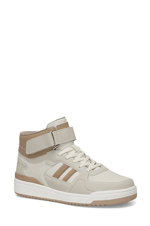 Kinetix WILMO PU HI W 4PR Ekru Kadın High Sneaker